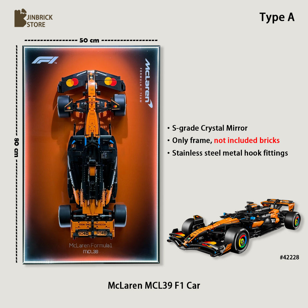 Display frame For LEGO® Technic™ 42228 McLaren MCL39 F1® Car